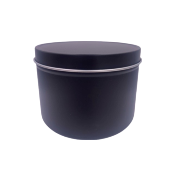 14 oz. Black Candle Tin: priced per case (24/1)