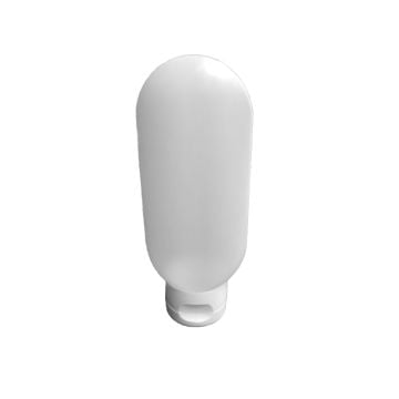 Plastic Toddle with White Flip-Top Cap 4 oz: 1 each, 1 to 99 quantity, priced per toddle.