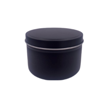 8 oz. Black Candle Tin: priced per case (24/1)