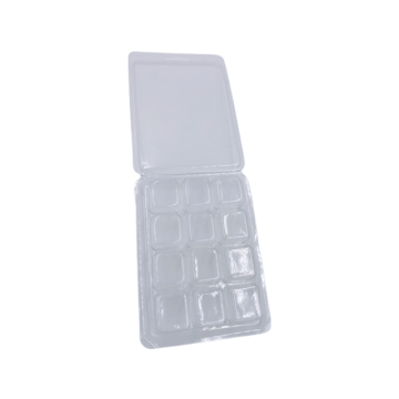 Plastic Tart - Melter 12 Cavity Clamshell