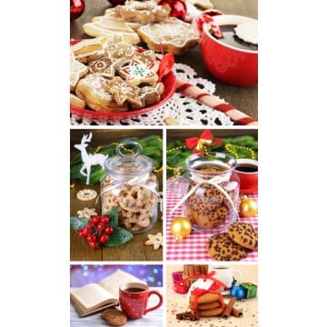 Cookie Fragrance Oil Sampler Set. One each of: Almond Biscotti, Almond Cookie, Biscotti, Chocolate Chip Cookie Dough, Kelly's Sugar Cookie, Lisa's Sugar Cookie, Peanut Butter Cookie, Peanut Butter Oatmeal Cookie, Snickerdoodle, Sugar Cookie