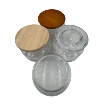 10 oz. Apothecary (15 oz. Libbey Type) Jar - with Choice of Lid - priced per case of 12 jars