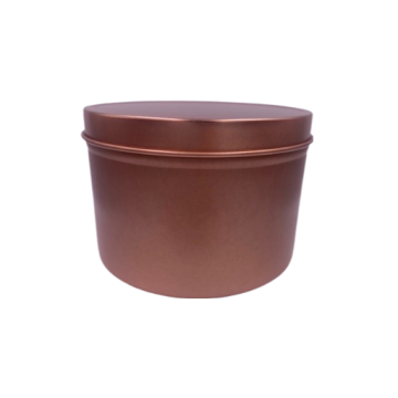 14 oz. Rose Gold Candle Tin: priced per tin