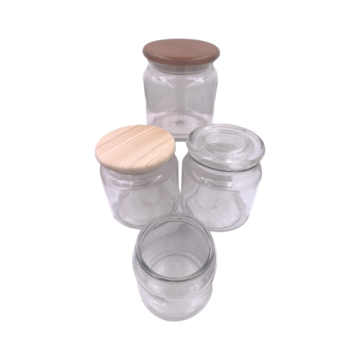 18 oz. Apothecary (16 oz. Libbey Type) Jar - with Choice of Lid - priced per jar