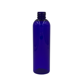 4 oz. Cobalt Blue Bullet Plastic Bottle (20-410)