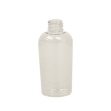 2 oz. Clear Cosmo Oval Plastic Bottle (20-410)