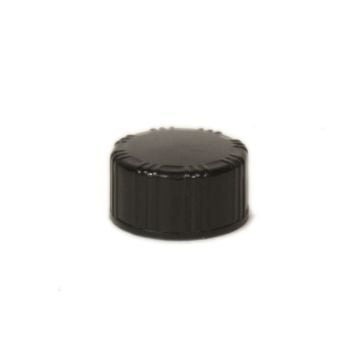Black 18mm (18-400) Caps