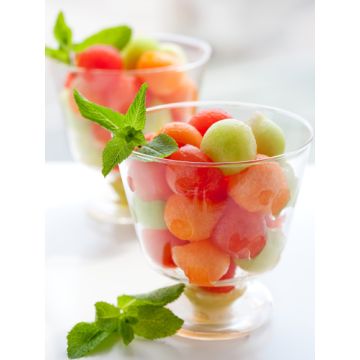 Melon Fragrance Sampler Set: 10 - 1 oz. bottles. One each of: Caribbean Escape, Cucumber Melon, Fig & Melon, Honeydew Melon, Melon Cream, Strawberry Watermelon, Vine Ripened Melon, Watermelon, Waikiki Melon, Wild Passion Fruit
