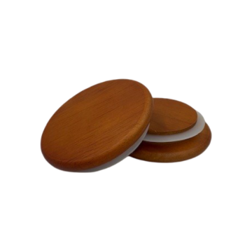 Wood Lid - Dark Lid (Rubber Seal)