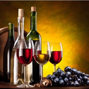 Wine Fragrance Sampler Set: 10 - 1 oz. bottles. One each of: Cabernet, Cabernet Franc, Catawba, Chardonnay, Christmas Cabernet, Elderberry Wine, Grape Champagne, Merlot, Mulled Wine, Strawberries & Champagne